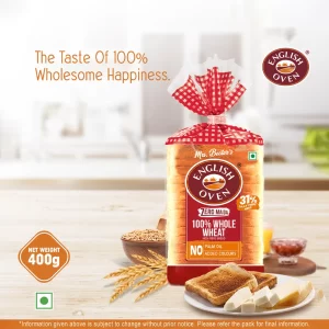 English Oven Zero maida 100% Atta/ Wheat Bread