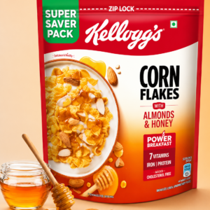 Kellogg's Almonds & Honey Corn Flakes 168 g