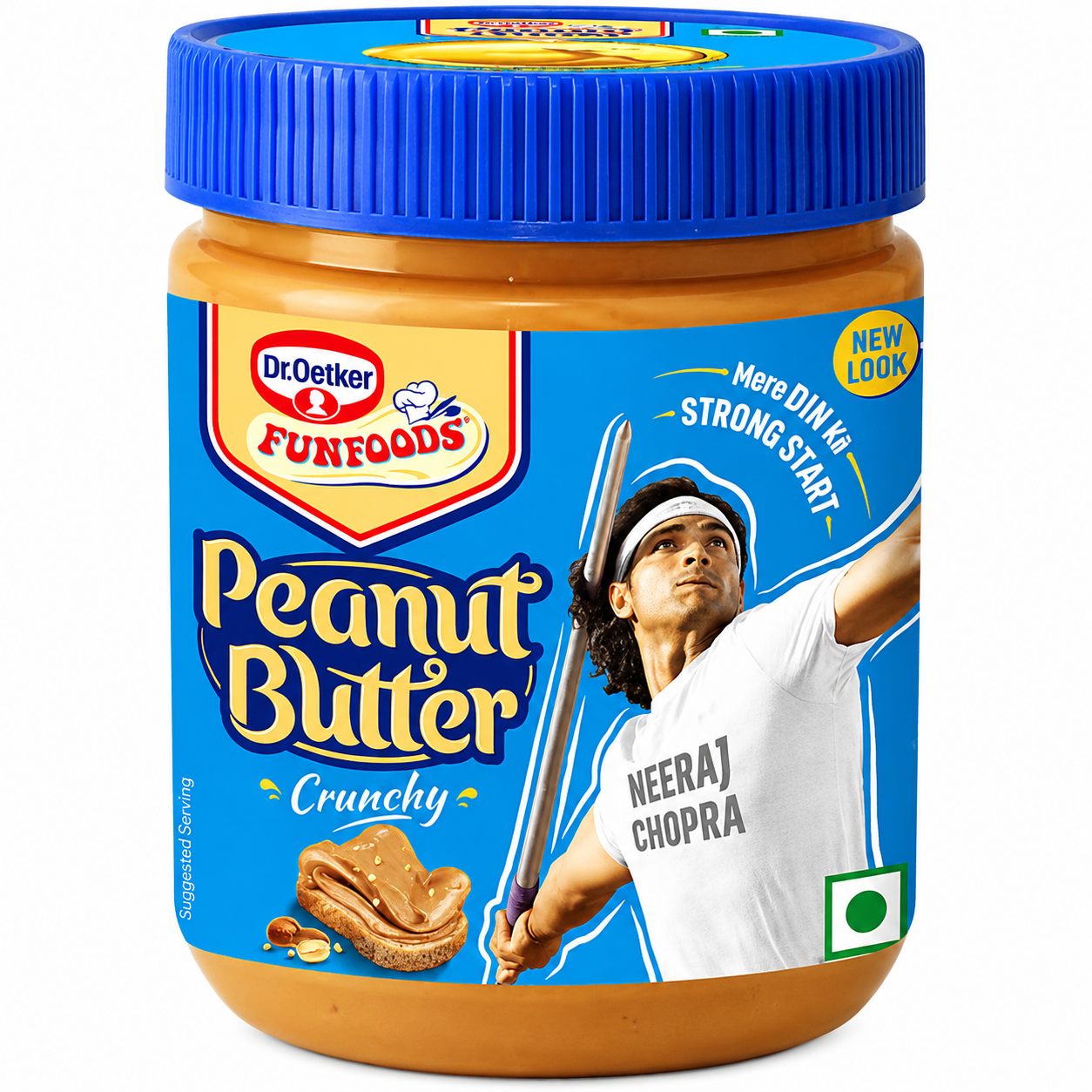 Dr. Oetker FunFoods Crunchy Peanut Butter 375g
