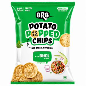 BRB Potato Popped Chips (Bhel Flavour)