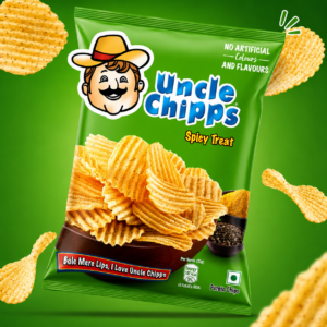 Uncle Chipps Spicy Treat Potato Chips